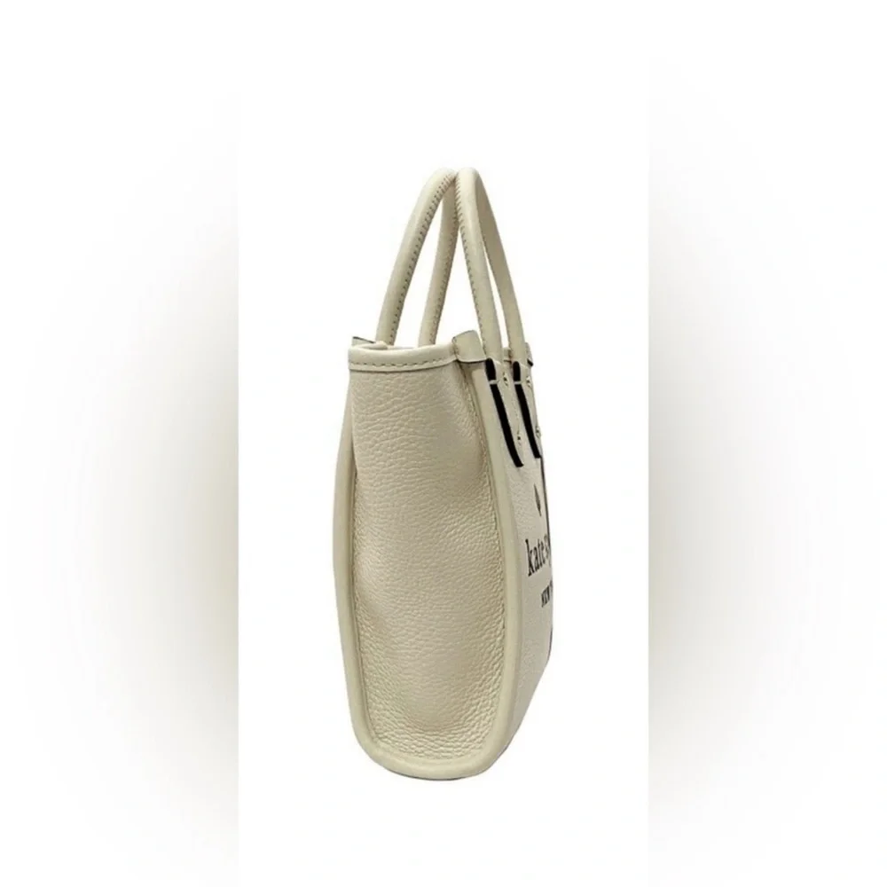Kate Spade New York Mini Ella Crossbody Women’s Tote Bag - Parchment White